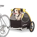 can you put dog in a human bike trailer